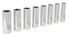 Metric Laser Etched Socket Set 10mm to 17mm Deep Sockets - image 1