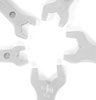 AN Combination Wrench Set Includes -4AN & 5/8 in. to -12AN & 1-1/8 in. Standard Wrenches - image 2