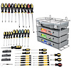 Screwdriver Set 69 Piece & Fastener Kit 1200 Piece - image 1