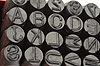 Letter/Number Stamp Set 1/4" High Letters/Numbers - image 2