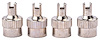 Tire Valve Stem Caps [Chrome with Valve Core Removal Tool] - image 1