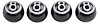 Valve Stem Caps with 8-Ball Design - image 1