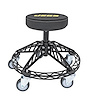Heavy-Duty Rolling Shop Stool w/Pneumatic Adjustable Height from 21 in. to 27 in. [300 lb. Capacity]