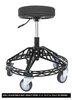 Heavy-Duty Rolling Shop Stool w/Pneumatic Adjustable Height from 21 in. to 27 in. [300 lb. Capacity] - image 3