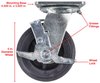 Replacement Caster for Auto Rotisserie 555-81241 - image 4