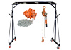 Gantry Crane with Trolley and Chain Hoist Kit - image 1