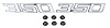 350 Fender Emblems for Select 1969-1972 GM Vehicles - image 1
