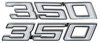 350 Fender Emblems for Select 1969-1972 GM Vehicles - image 2