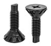Upper and Lower Door Hinge Bolt Set Fits Select 1966-1967 Buick, Chevrolet, Oldsmobile and Pontiac Models - image 2