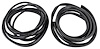 Front & Rear Windlace Stripping for Select 1964-1967 GM A-Body Vehicles