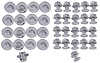 Replacement Hardware Kit for JEGS 5-Drawer Tool Box Cart 555-81411 - image 1