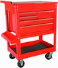 5-Drawer Tool Box Cart [Red] - image 2