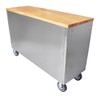 55 in. 10-Drawer Rolling Tool Cabinet [Stainless Steel] - image 4