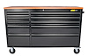 55 in. 10-Drawer Rolling Tool Cabinet [Black Powder-Coated] - image 1