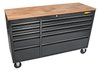 55 in. 10-Drawer Rolling Tool Cabinet [Black Powder-Coated] - image 2