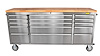 72 in. 15-Drawer Rolling Tool Cabinet [Stainless Steel] - image 1