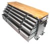 72 in. 15-Drawer Rolling Tool Cabinet [Stainless Steel] - image 3