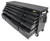72 in. 15-Drawer Rolling Tool Cabinet [Black Powder-Coated] - image 3