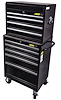 Steel Rolling Tool Cabinet and Tool Chest Kit [5-Drawer Bottom & 5-Drawer Top] - image 1