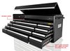 72 in. 12-Drawer Upper Tool Chest [Black Powder-Coated] - image 4