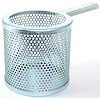 Round Parts Washer Basket 6" x 6" Stainless Steel - image 1