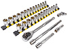 38-Piece SAE/Metric Socket Set [1/2 in. Drive] - image 1