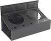 Magnetic Spray Can and Screwdriver Organizer - image 1