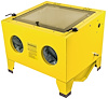 Bench Top Sandblast Cabinet 15-25 cfm @ 40-120 psi [Yellow]