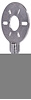 Pinion Yoke Wrench Fits Various Different Yokes from 2.75 in. to 5.25 in. Wide - image 1
