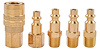 Industrial Style Brass Air Coupler Set [5-Piece] - image 1