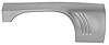 Rear Wheel Opening Patch Panel for 1969 Chevrolet Camaro, Pontiac Firebird [Right/Passenger Side] - image 1