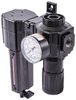 Inline Air Pressure Regulator and Water Separator Combo 1/2 in. NPT Inlet and Outlet - image 3