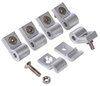 Line Clamps, 3/16 in. [6 pack, Natural Aluminum] - image 2