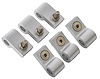 Line Clamps, 9/16 in. [6 pack, Natural Aluminum] - image 1