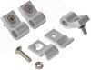 Line Clamps, 3/8 in. [4 pack, Natural Aluminum] - image 2
