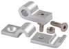 Line Clamps, 3/8 in. [4 pack, Natural Aluminum] - image 3
