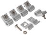 Line Clamps,1/4 in. [6 pack, Natural Aluminum] - image 2