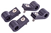Line Clamps, 3/8 in. [4 pack, Black Aluminum] - image 1