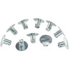 Quarter-Turn Fastener Buttons 3/8 in. Slotted Large Oval-Head - image 2