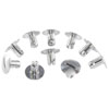 Quarter-Turn Fastener Buttons 3/8 in. Slotted Large Oval-Head - image 2