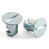 Quarter-Turn Fastener Buttons 3/8 in. Slotted Flush-Head - image 1