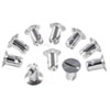 Quarter-Turn Fastener Buttons 3/8 in. Slotted Flush-Head - image 2