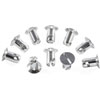 Quarter-Turn Fastener Buttons [3/8 in. Slotted Flush-Head] - image 2