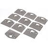 Flush Mounting Tabs For 5/16" Oval-Head Quarter-Turn Fasteners - image 1