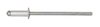 Aluminum 1/8" Rivets 1/4" Button Head, Steel Nail - image 2