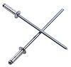 Tri-Fold Rivets Diameter: 3/32 in. - image 1