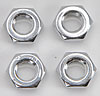 Chrome Plated Steel Jam Nuts 1/4"-28 RH - image 2
