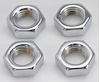 Chrome Plated Steel Jam Nuts 3/8"-24 RH - image 1