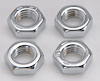 Chrome Plated Steel Jam Nuts 5/16"-24 LH