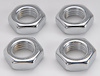Chrome Plated Steel Jam Nuts 7/16"-20 LH - image 1